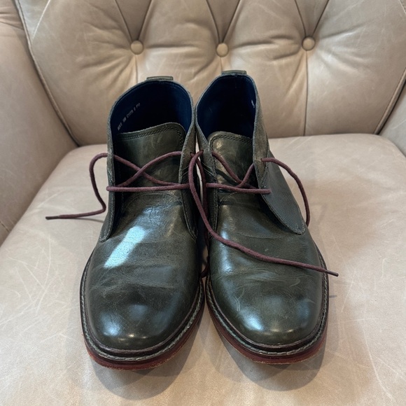 Cole Haan Dark Green Chukka Boots - Picture 2 of 7